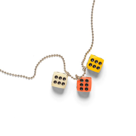 Wouldn't it be Dice! Necklace - 26"