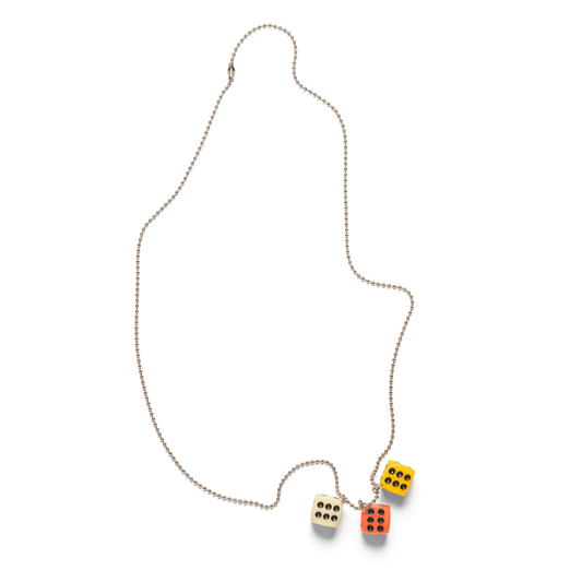Wouldn't it be Dice! Necklace - 26"