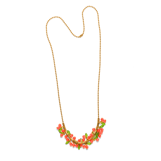 Cherry Bomb Necklace - 26"