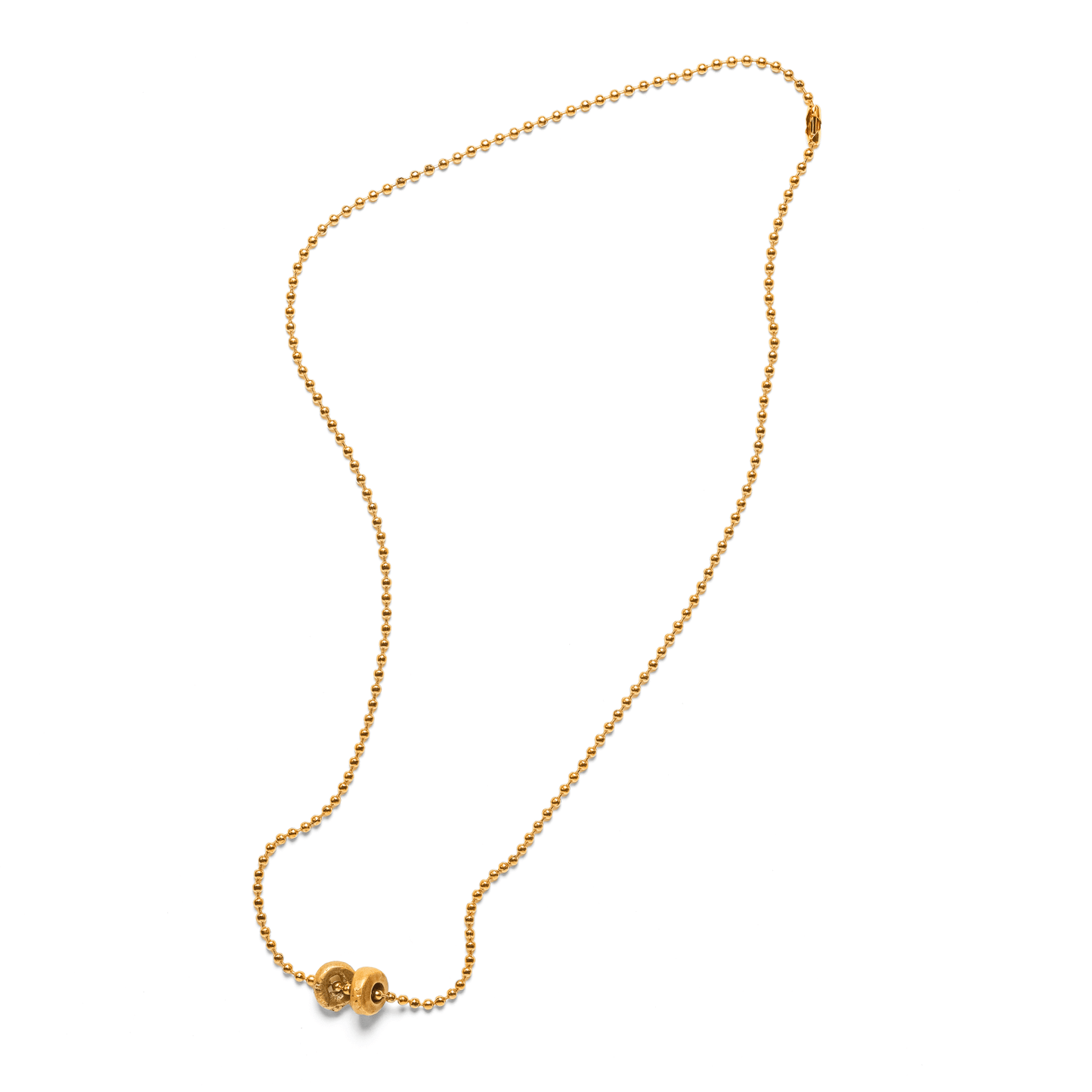 Brass Buddies Necklace - 22"