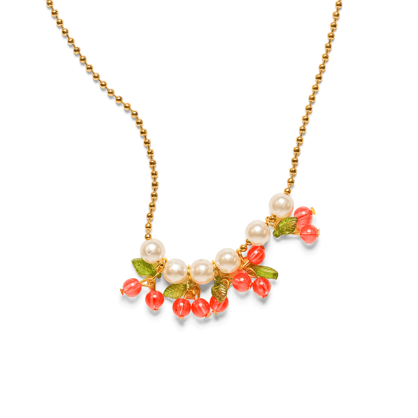 Cherry on Top Necklace - 20"