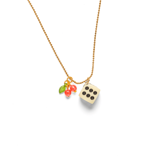 Dice to Know You! Necklace - 20"