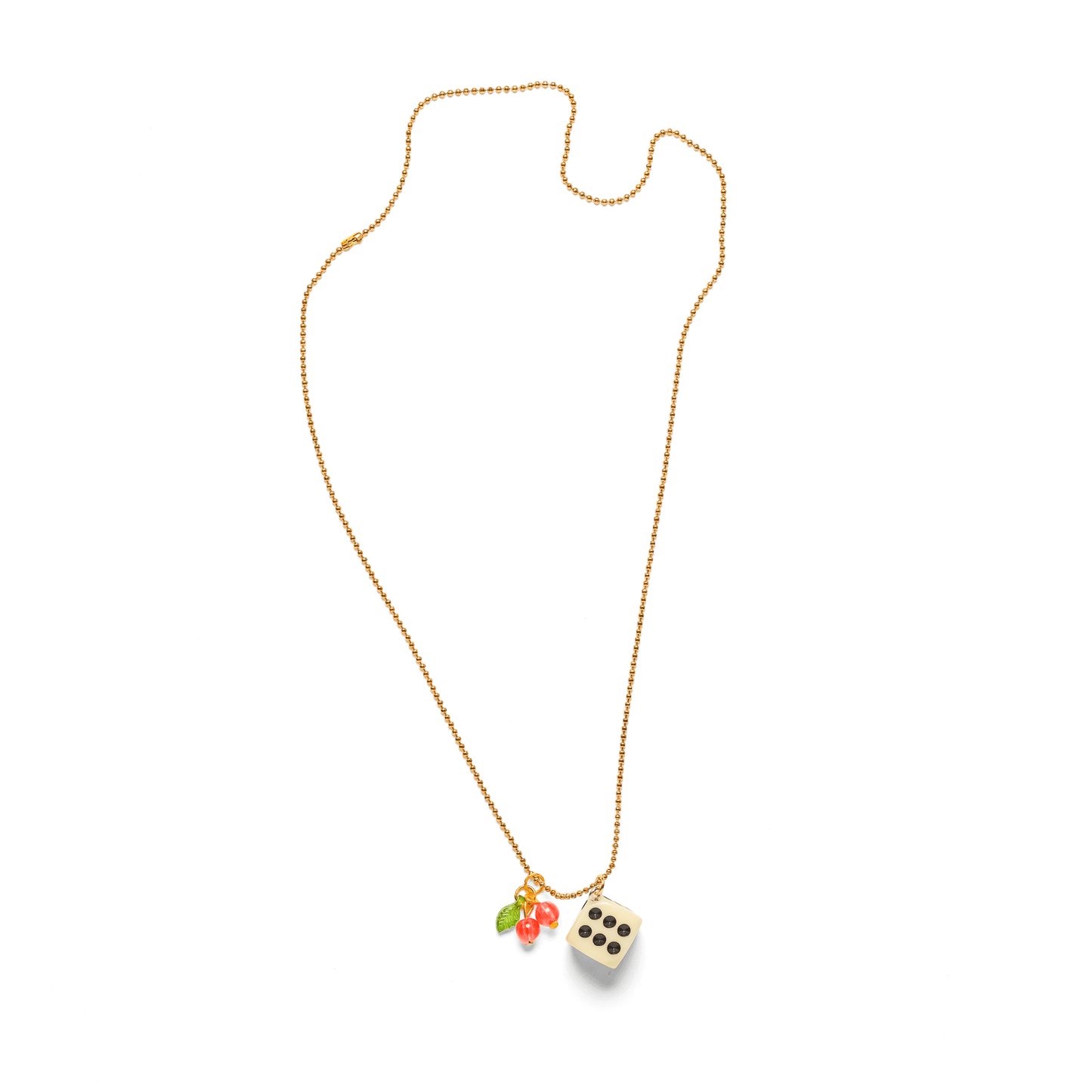Dice to Know You! Necklace - 20"