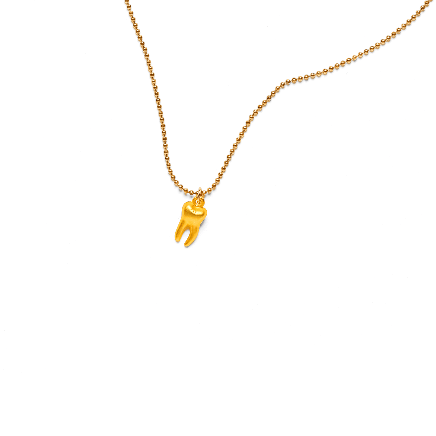 Golden Chomp Necklace