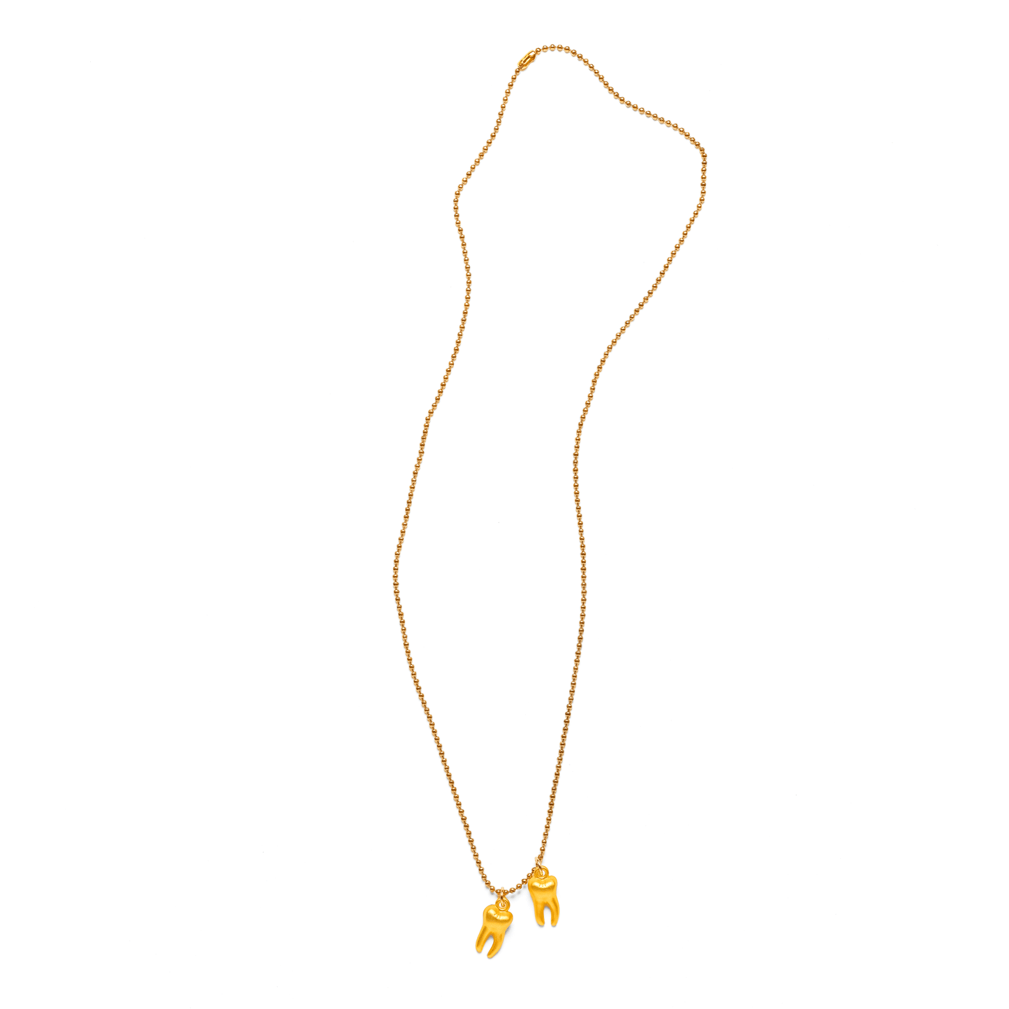 Golden Chompers Necklace