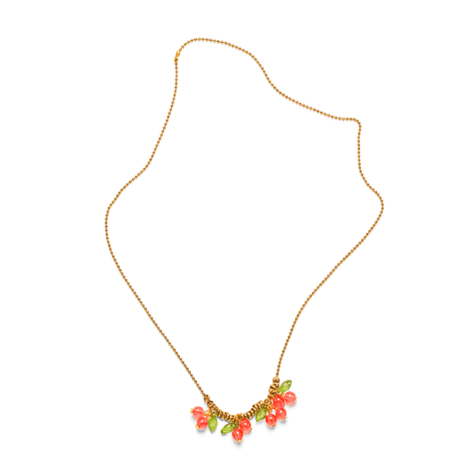 Bunch O' Cherries Necklace - 20"