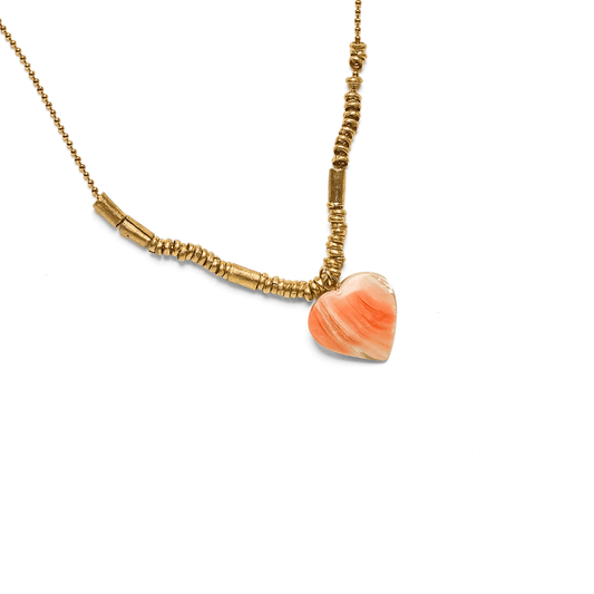 Be Still My Heart Necklace - 24"