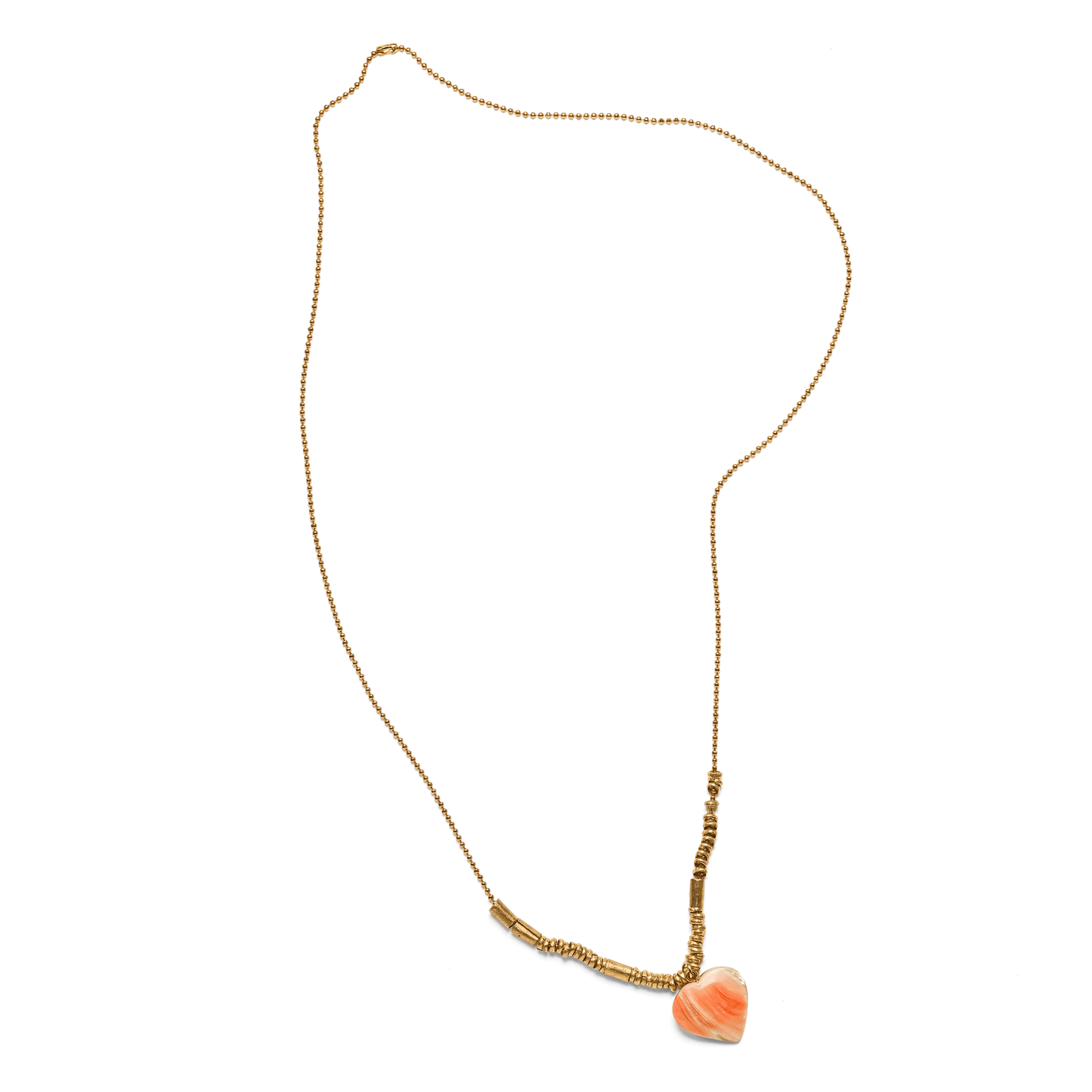 Be Still My Heart Necklace - 24"