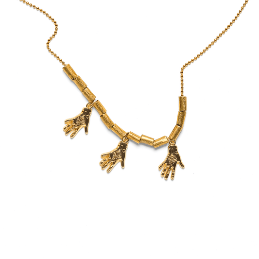 Helping Hands Necklace - 20"